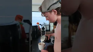 Coffee Delivery Under Sail