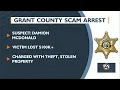Grant County scam arrest