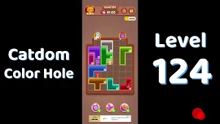 Catdom Color Hole Level 124 Screenshot