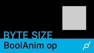 Bool anim op - byte size