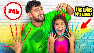 24 HORAS CON UNAS EXTREMADAMENTE LARGAS Mario Trujillo