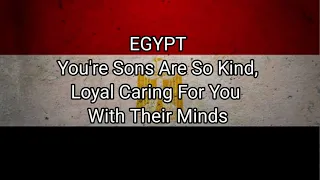 Egypt National Anthem English Version With Lyrics 