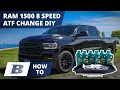 Ram 1500 Transmission Fluid Change How To 2013-2026 ZF 8-Speed 8HP