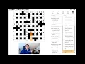 Beginner Guided solve through today s Times crossword