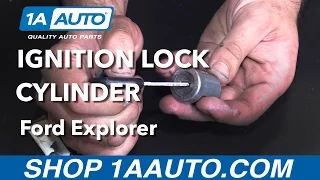 How to Replace Ignition Lock Cylinder 06-10 Ford Explorer