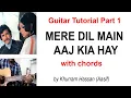 Download Lagu Guitar Tutorial Part 1 | Mere dil main aaj kia hay | Kishore Kumar