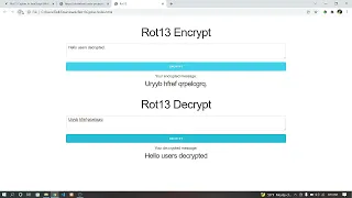 Rot13 Cypher In JavaScript With Source Code Source Code Projects