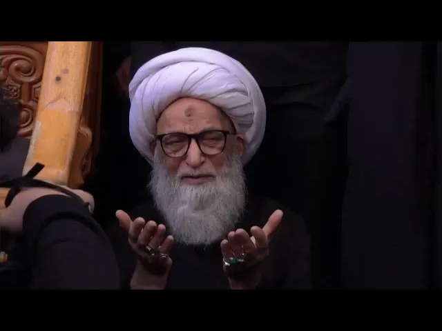 ⁣بث مباشر من قِبل المرجع الديني الكبير اية الله العظمى الشيخ بشير حسين النجفي