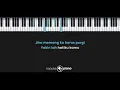 Bahaya - Arsy Widianto, Tiara Andini (KARAOKE PIANO)