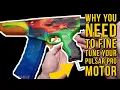 How To ADJUST THE MOTOR on HYDRO STRIKE PULSAR PRO Gel Blaster Fix Whining Sound stripped gear
