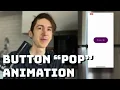 React Native Button Pop Animation using Typescript