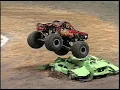 Monster Jam - Barbarian Monster Truck Freestyle - San Antonio, TX - 1/16/10