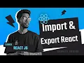 Import Export in React JS Default vs Named Export Simple Explanation for Beginners