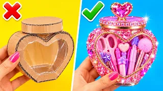 10 حيل فنية عبقرية ستغير طريقة رسمك! 🎨✨ حيل اصنعها بنفسك سرية من 123 GO!