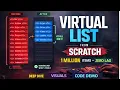 React Virtualized List from Scratch Render 10 000 Items with Zero Lag