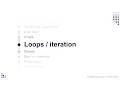 Learn Java 11 Loops iteration