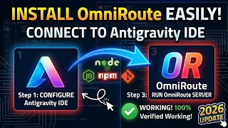 How to Easily Install OmniRoute and Connect It to Antigravity IDE