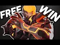 HAVING TORCH OPEN WITERALLY MEANS A FREE WIN