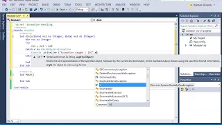 vb net - Exception Handling
