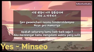 Download Yes - Minseo (Yoon Jong Shin) /Lirik/Hangul/Terjemahan Indonesia MP3