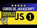 1 Variables y Tipos de Datos CURSO DE JAVASCRIPT DESDE CERO con Visual Studio Code