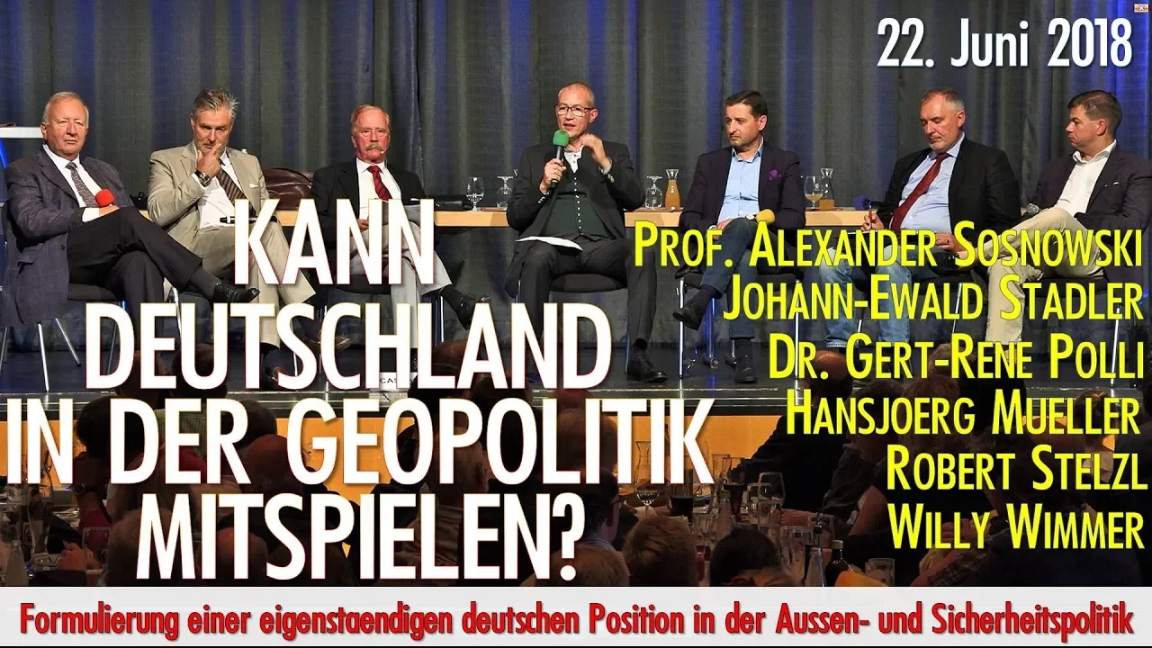 Merkel – Das Sicherheitsrisiko für Deutschland und Europa? mit Willy Wimmer, Prof. Sosnowski, uvm