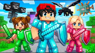 Minecraft Modlu Dünyada Boss Savaşına Hazırlandık