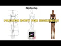 How to Draw a Fashion Body for Beginners Custom Figure Step-by-Step