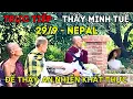Download Lagu Xin Đừng Chặn Đường - Thầy Minh Tuệ Mong Muốn An Nhiên Tự Do Đi Khất Thực Nhà Dân #nhunlangthang