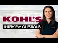 KOHL s Interview Questions and Answers ALL JOBS