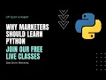 Conversation with Vlad on Python for Marketing Analytics