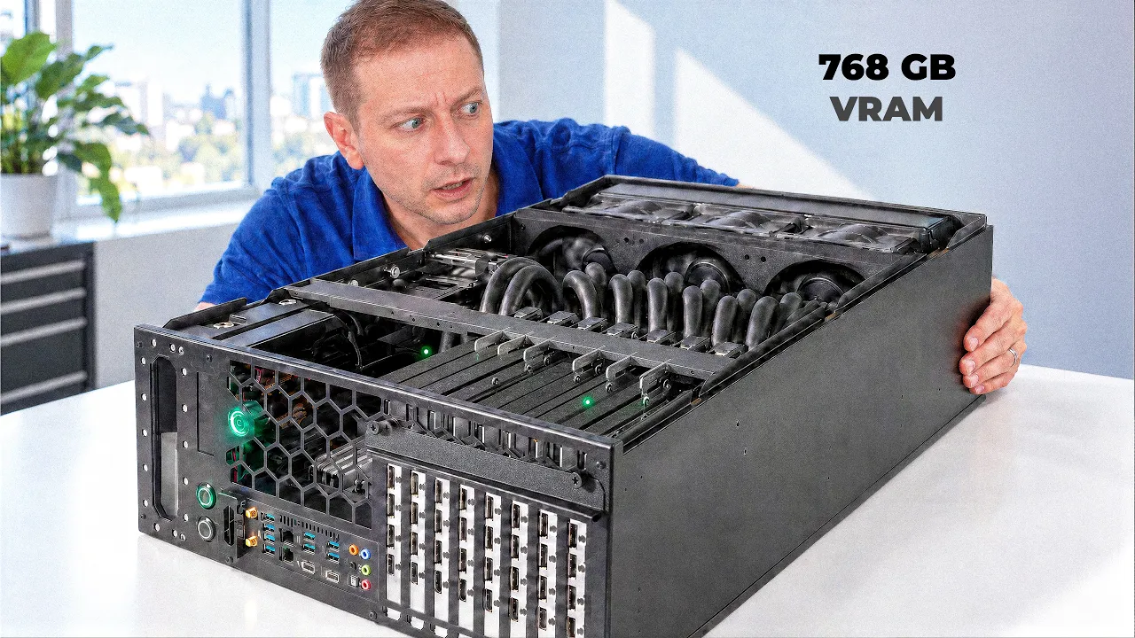 8 RTX Pro 6000’s Wasn’t What I Expected: video thumbnail