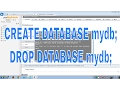How to create database in phpmyadmin WAMP SERVER