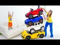 Download Lagu Little driver Chris magic transform kids cars
