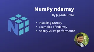 NumPy array vs list performance Installing NumPy And Declaring nd array