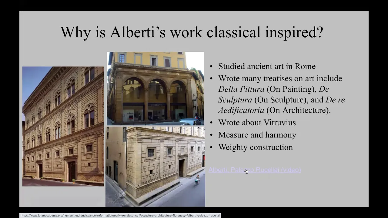Early Renaissance Architecture, Sculpture and Painting