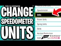 How to Change Speedometer Units MPH or In Forza Horizon 6 - Full Guide