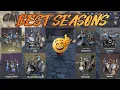 BEST SEASONS TIER LIST
