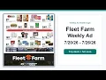 Fleet Farm Weekly Ad 26 - 26 Top 10 Deals