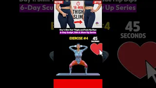 Your Legs Look Smooth And Sculpted After This - 18-Min Thigh Slim