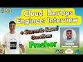 Fresher Cloud DevOps Engineer Interview Realtime Scenarios Dockerfile AWS Azure Cloud