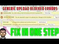 Fix Upload Blocked errors when accessing synced documents from SharePoint or OneDrive on Office Apps