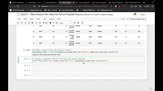 Python Dictionary A data analysis use case