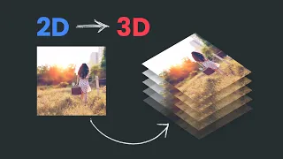 2D to 3D CSS 3D Layered Image Hover Effects