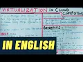 Lecture 11 Virtualization In Cloud Computing in English What Is Virtualization