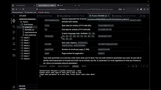 CS50 Python Final Project News Fetcher