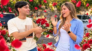 24 HORAS SIENDO NOVIOS 😍❤️