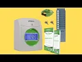 uPunch Starter Time Clock Bundle with 100-Cards 1 Time Card Rack 1 Ribbon 2 Keys