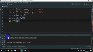 How to Merge two Python dictionaries in Python