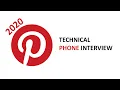 2020 Pinterest Technical Interview K-th Biggest Pair Sum